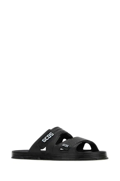 Gcds Embossed-logo Flat Pool Slides