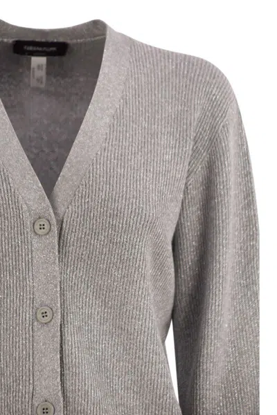 Fabiana Filippi English Ribbed Cardigan