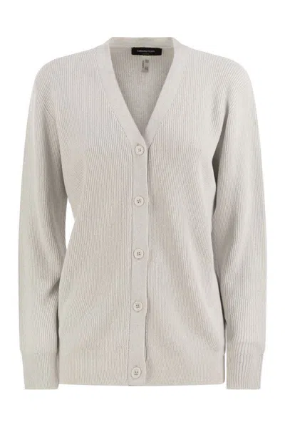 Fabiana Filippi English Ribbed Cardigan