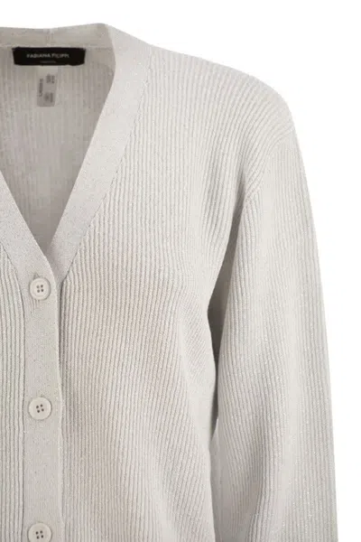 Fabiana Filippi English Ribbed Cardigan