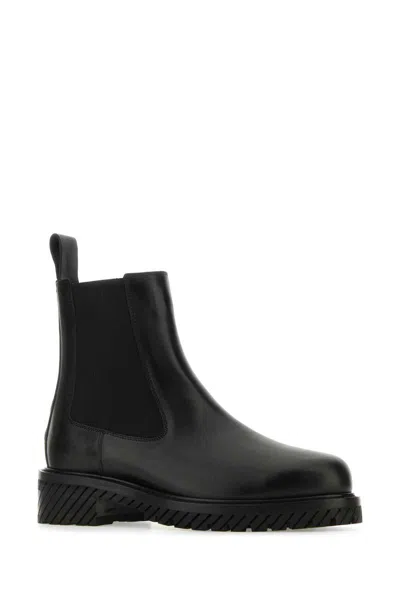 Off-white Off White Combat Ankle Boots
