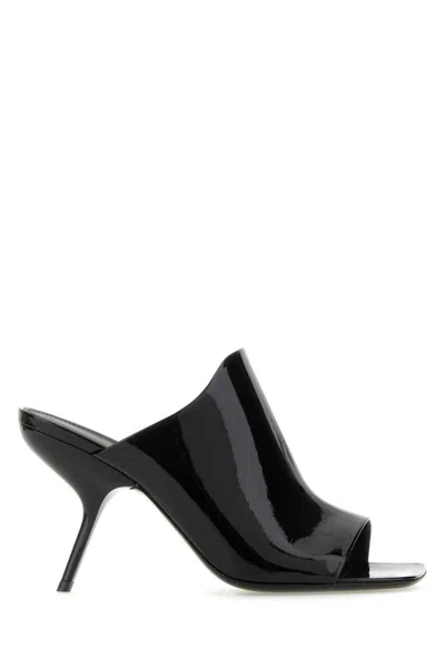 Ferragamo Women's Back Leather Slide Mules