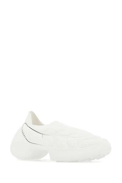 Givenchy White Fabric Tk-360 Slip On Sneakers