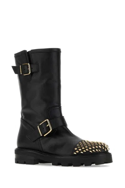 Jimmy Choo Biker Ii Studded Ankle Boots