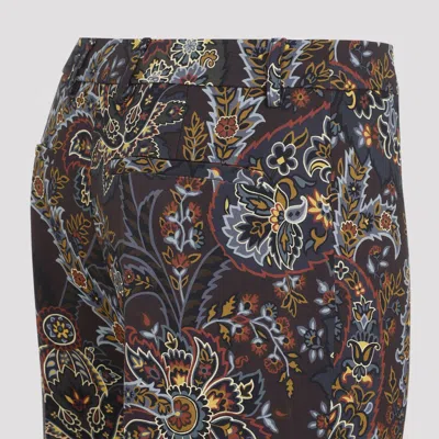 Etro Paisley-print Flared Trousers