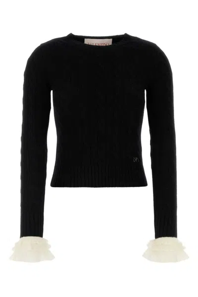 Valentino Black Cashmere Sweater