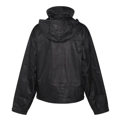 Vivienne Westwood Hooded Design Jacket With Elastic Hem And Multiple Pockets