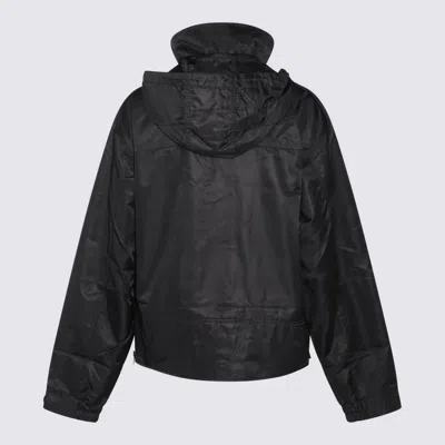 Vivienne Westwood Hooded Design Jacket With Elastic Hem And Multiple Pockets