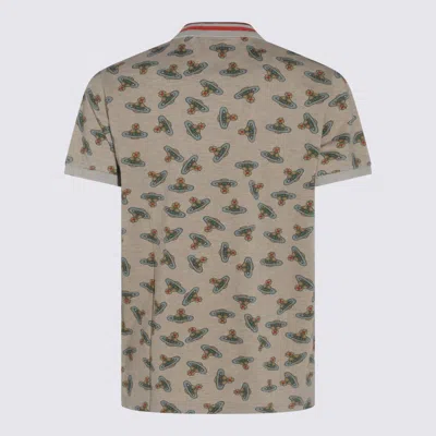 Vivienne Westwood Orb Logo Print Polo Shirt