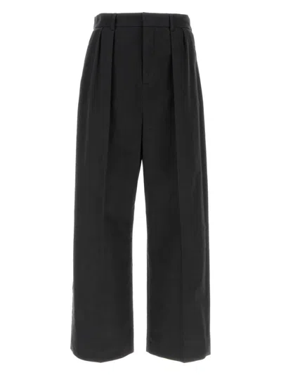 Loewe Women's Charcoal Stretch Cotton Pant
