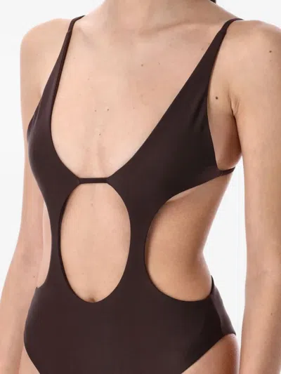 Swim By Di High-rise One-piece Swimwear With Front Cut-out