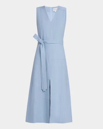 Tanya Taylor Reinella Belted A-line Midi Dress