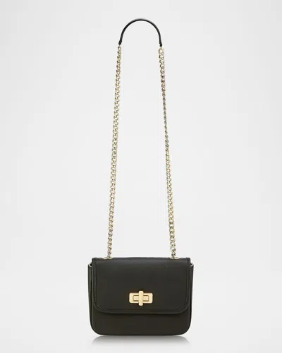 Gigi New York Riley Flap Leather Shoulder Bag