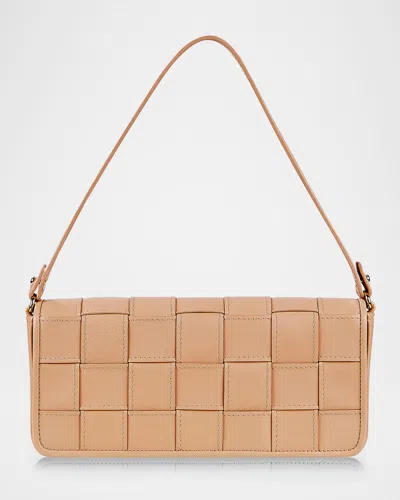 Gigi New York Juliette Woven Leather Shoulder Bag