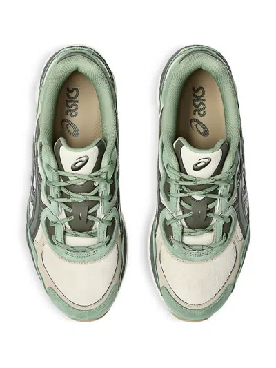 Asics Gel-nyc "feather Grey" Sneakers In Green