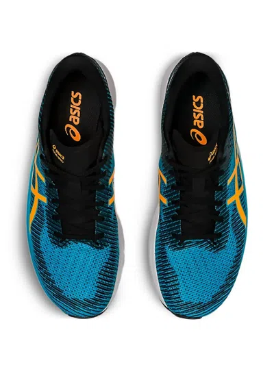 Asics Magic Speed 2 "island Blue/orange Pop" Sneakers In Blue