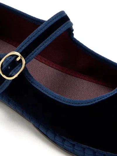 Flabelus Velvet Molly Mary Janes