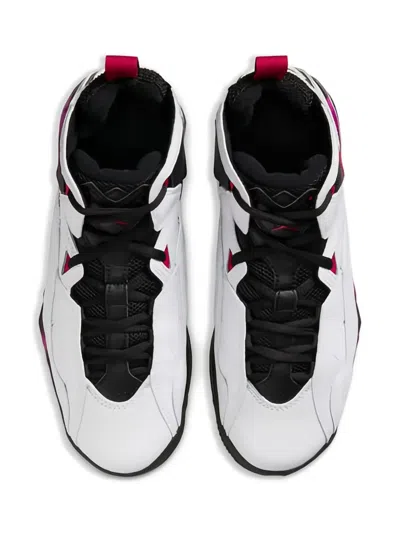 Jordan True Flight "white/varsity Red" Sneakers In White