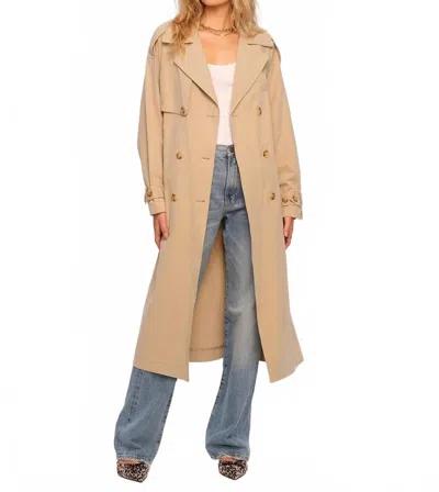 Heartloom Mica Coat In Beige