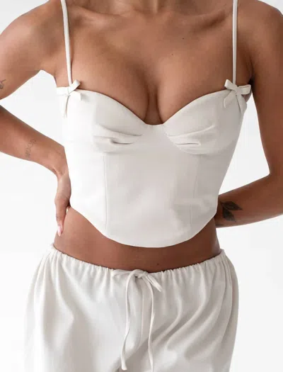 Rumored A Little Dream Top In Beige