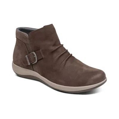 Aetrex Women's Luna Boots In Charcoal