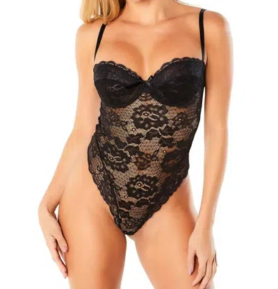 Oh La La Cheri High Leg Underwire Lace Teddy