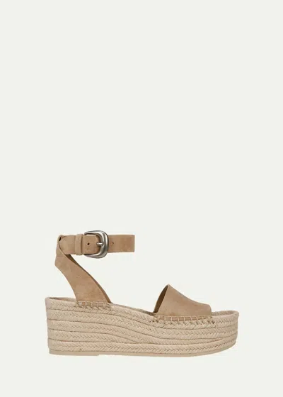 Vince Footwear Women's Belisa Platform Espadrille Sandal In Dune