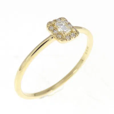 Pre-owned Ahkah Band Ring () In Yellow