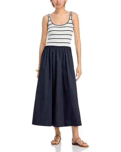 Moon River Scoop Neck Sleeveless Midi Dress