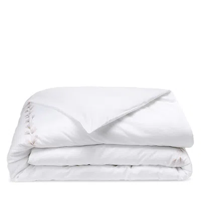 Christian Fischbacher Foglia Embroidered Sateen Duvet Cover, King