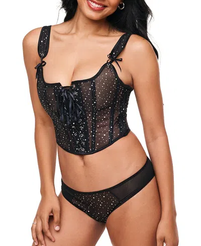 Adore Me Diamond Women's Corset & Panty Set