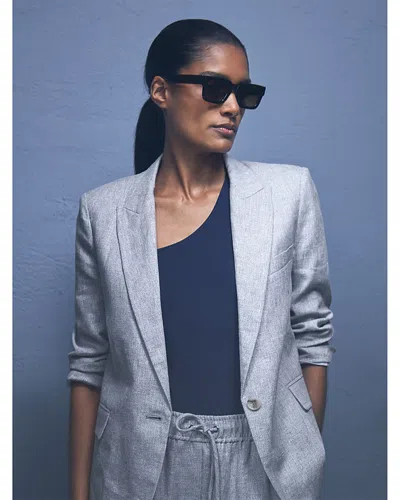 Reiss Willow Single Button Linen Jacket