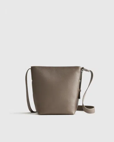 Quince Women's Italian Leather Bucket Crossbody