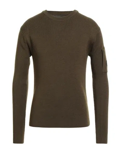C.p. Company C. P. Company Man Sweater Military Green Size 44 Wool, Acrylic