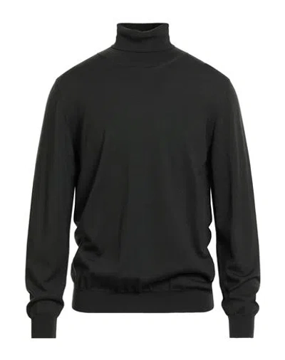 +39 Masq Man Turtleneck Dark Green Size 44 Merino Wool