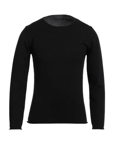 Daniele Fiesoli Man Sweater Black Size S Virgin Wool
