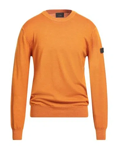 Peuterey Man Sweater Orange Size Xxl Wool