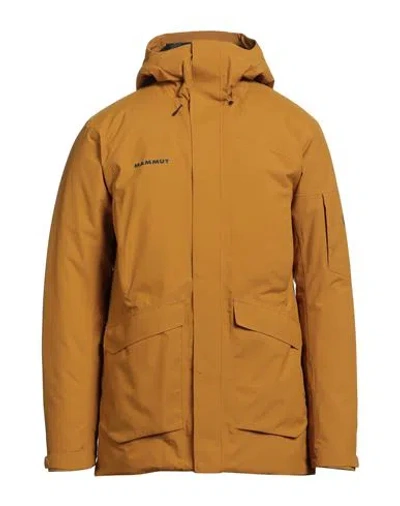 Mammut Man Jacket Mustard Size M Polyamide, Polyurethane