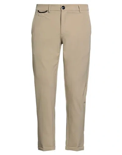 Pmds Premium Mood Denim Superior Man Pants Khaki Size 34 Polyamide, Elastane