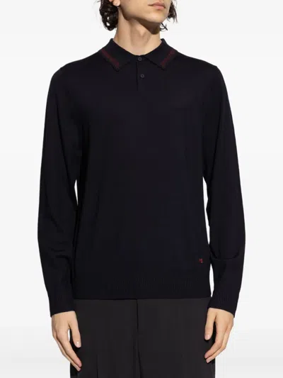 Ps By Paul Smith Merino Wool Polo Shirt