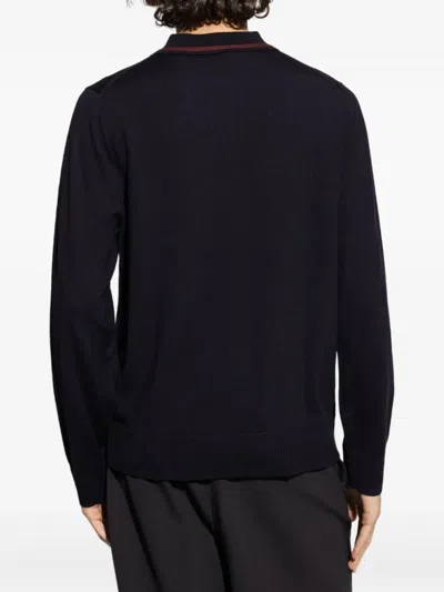 Ps By Paul Smith Merino Wool Polo Shirt