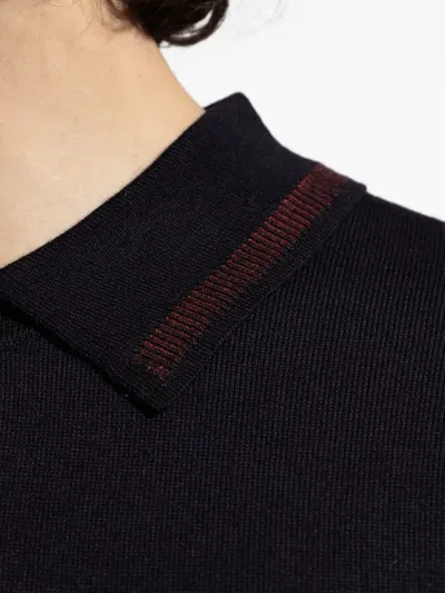 Ps By Paul Smith Merino Wool Polo Shirt