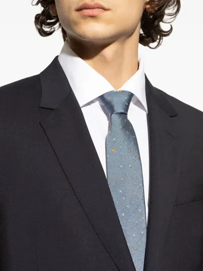 Paul Smith Men Tie Rabbit Flr Accessories