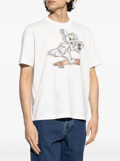 Ps By Paul Smith Men's T-shirts And Polos In White