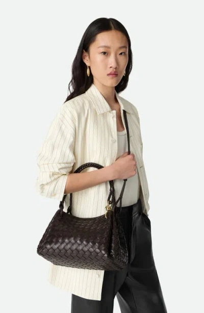 Bottega Veneta Small Parachute Intrecciato Leather Shoulder Bag