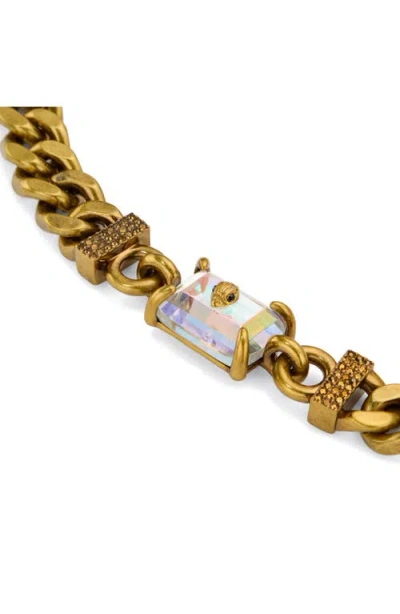 Kurt Geiger London Eagle Crystal Pendant Collar Necklace