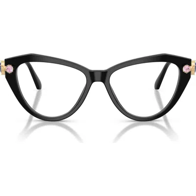 Swarovski 55mm Cat Eye Optical Glasses