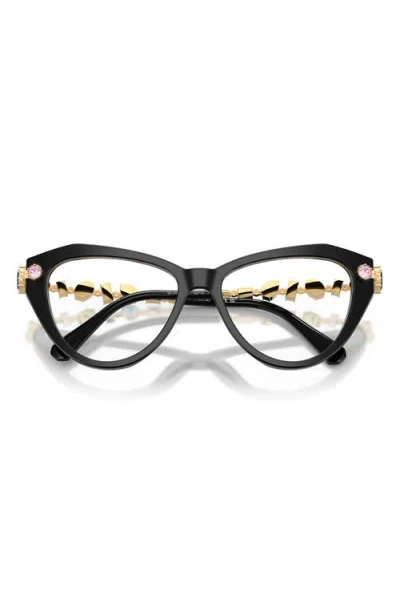 Swarovski 55mm Cat Eye Optical Glasses