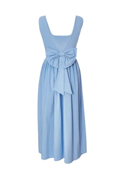 Quiz Bengaline Square Neck Drop Waist Midi Dress