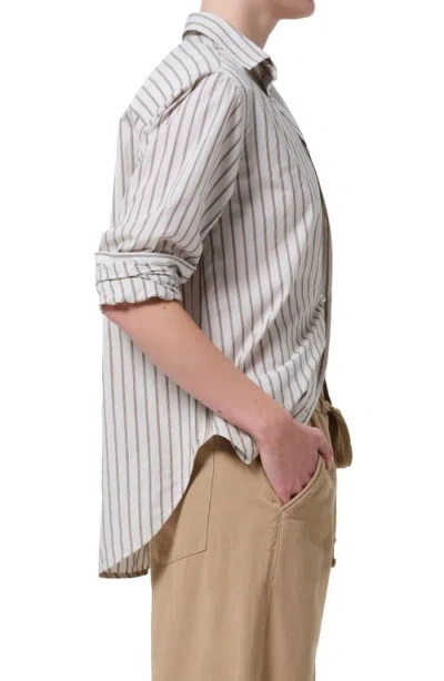 Citizen Of Humanity Citizens Of Humanity Shay Stripe Button-up Shirt